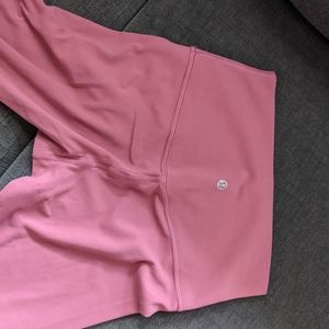 Lululemon pink leggings